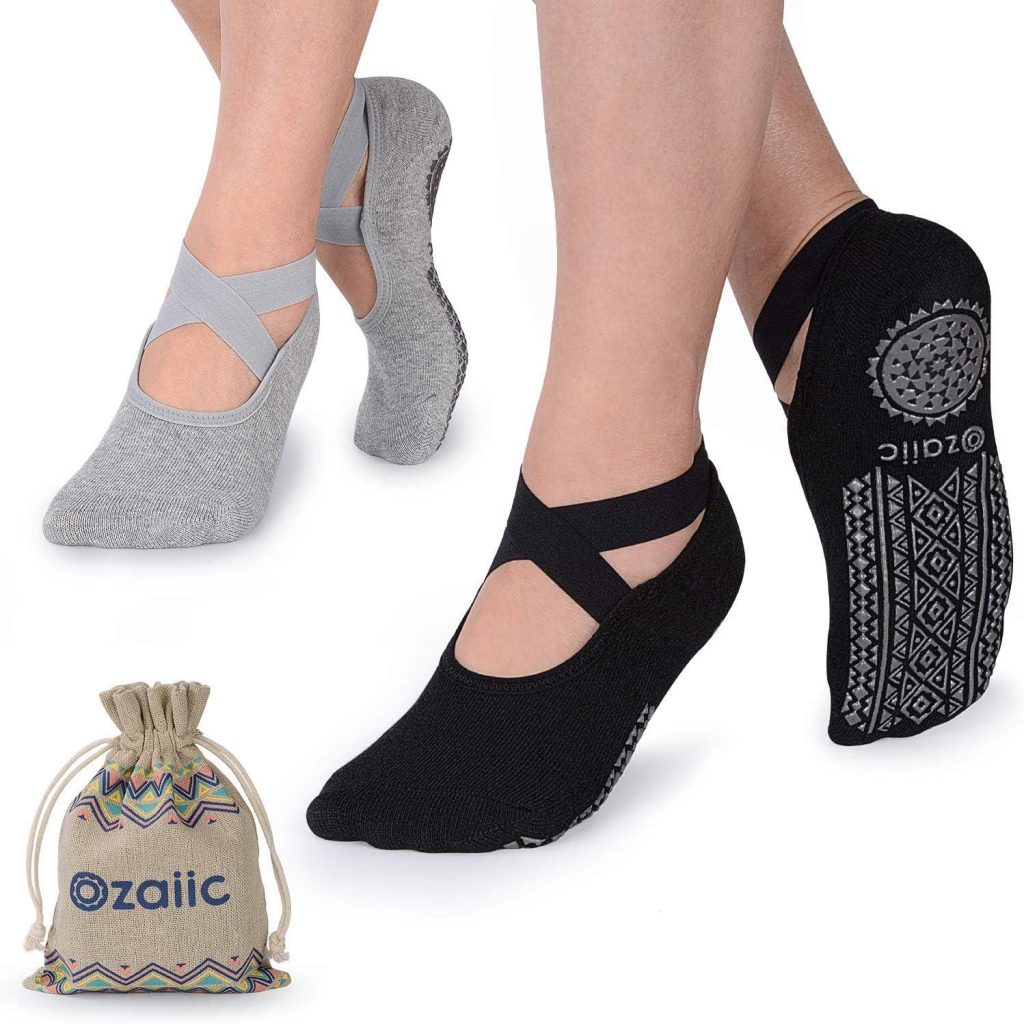 Best Non-Slip Grip Socks – Ozaiic Pilates Socks for Women Review
