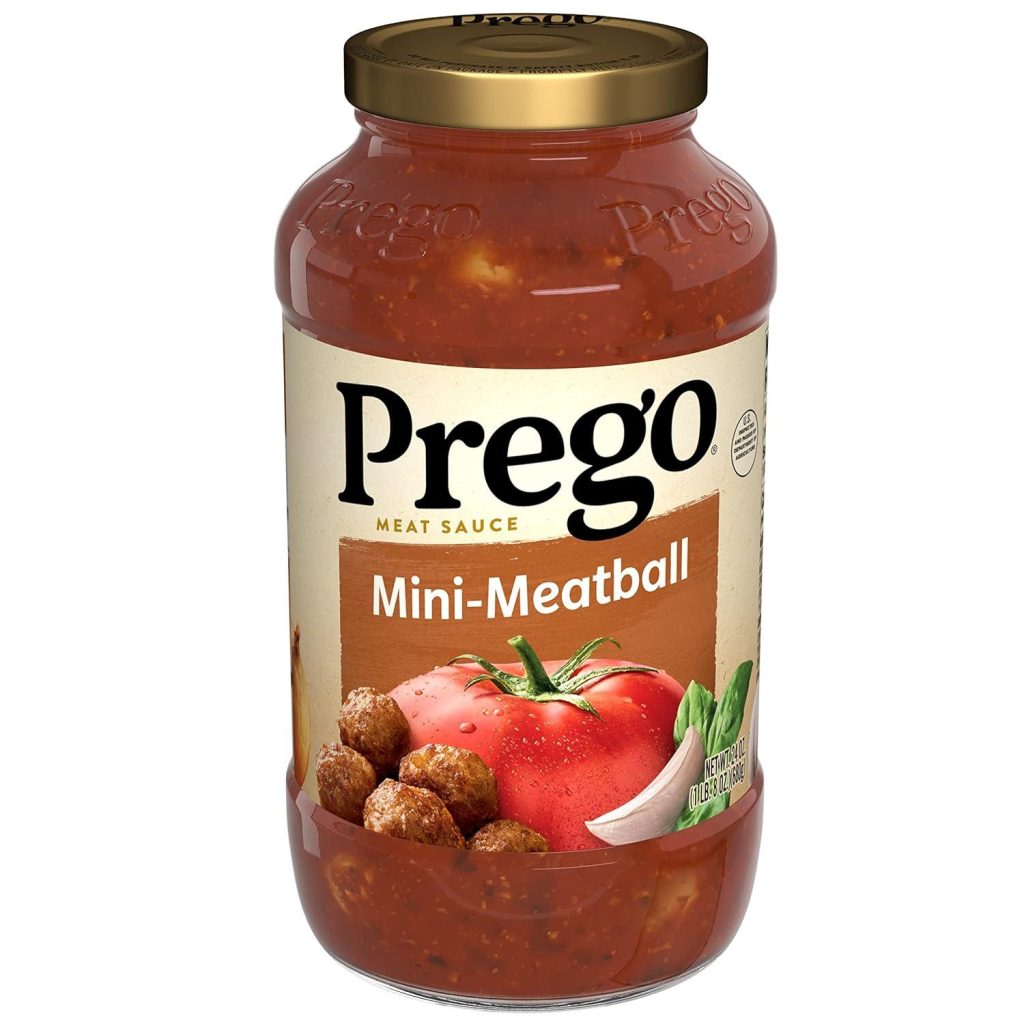 Best Italian Sauce – Prego Mini-Meatball Pasta Sauce Review