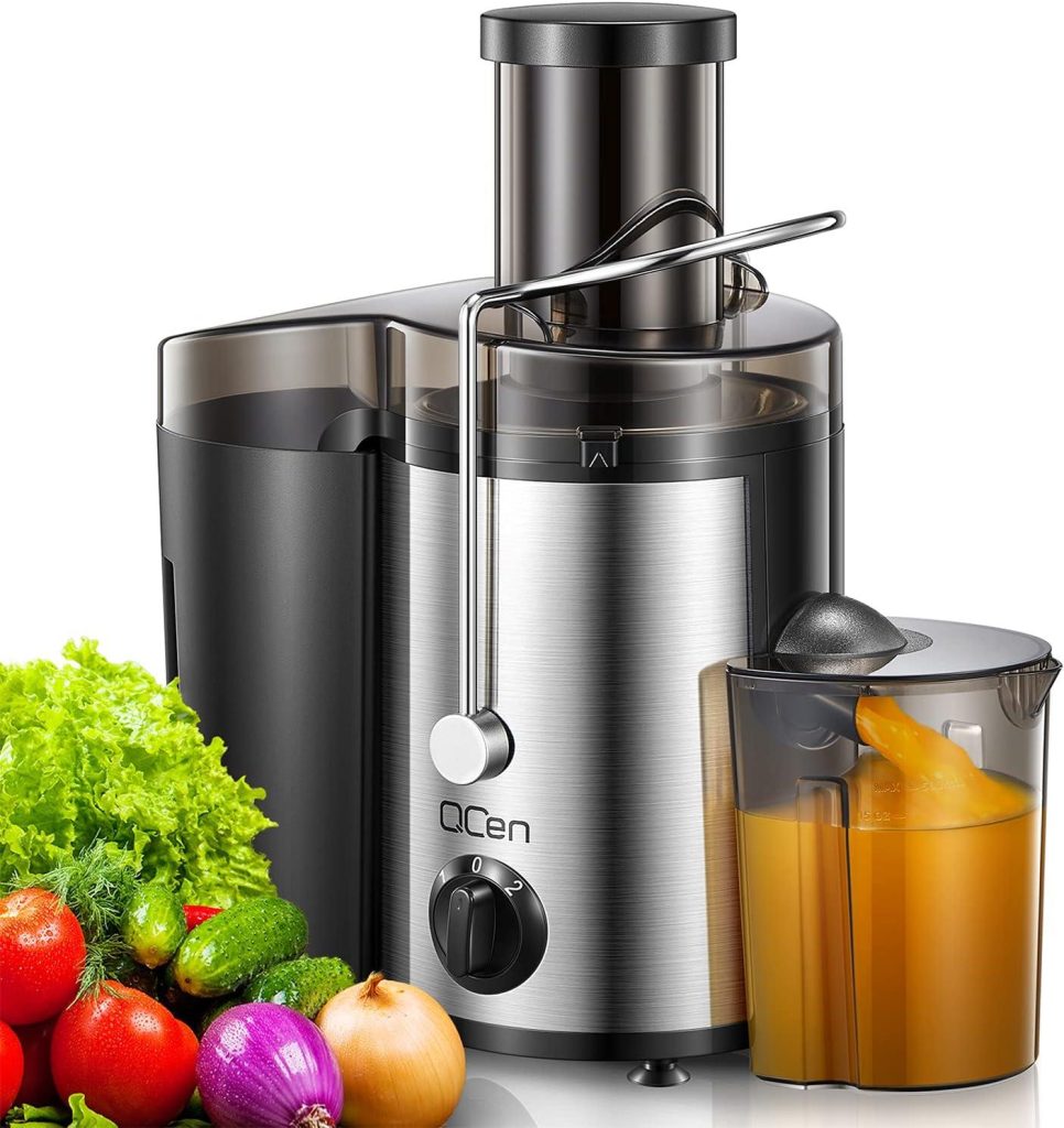 Best Juicer – Qcen Juicer Machine, 500W Centrifugal Extractor Review