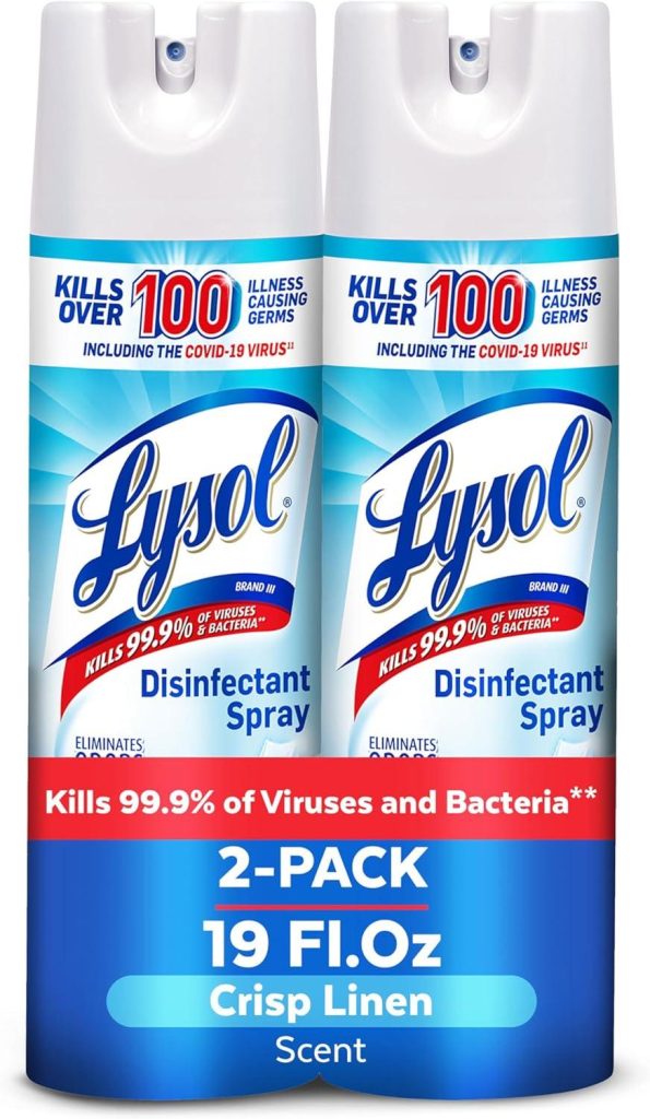 Best Home Cleaning Spray – Lysol Disinfectant Spray Review