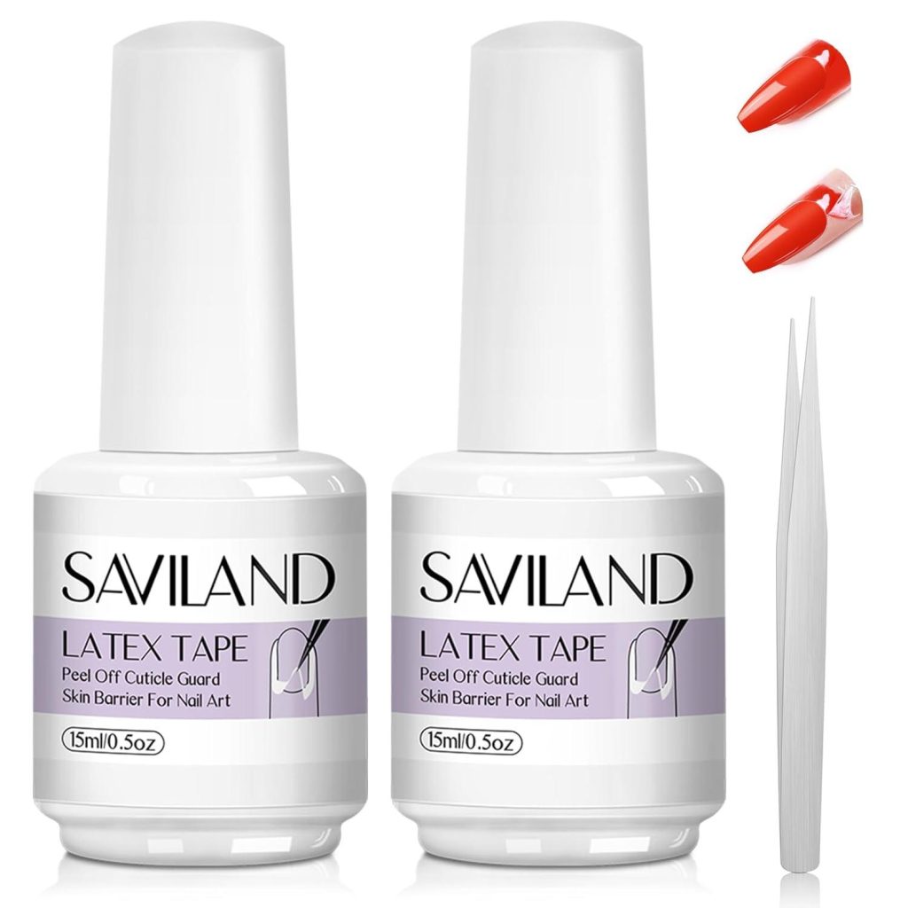 Best Nail Art Tool – SAVILAND 2PCS Liquid Latex for Nails Review