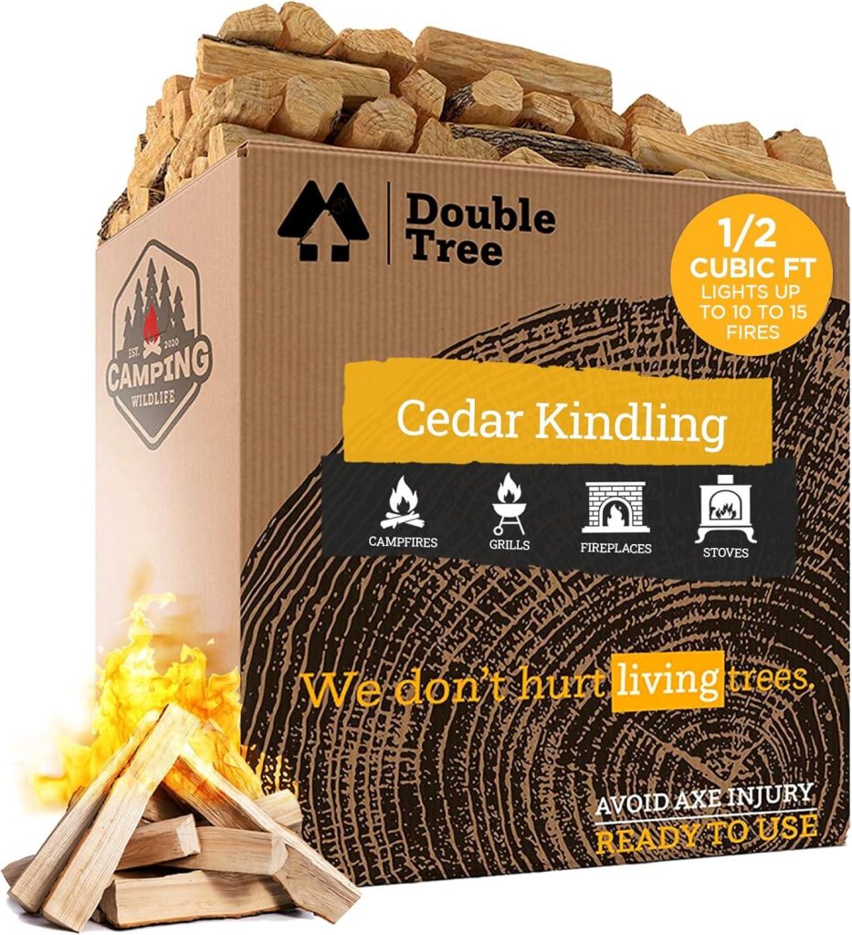 Best Fire Starter Sticks – Double Tree Cedar Wood Kindling Review