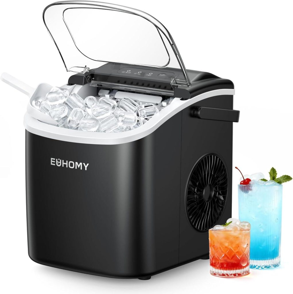 Best Ice Maker – EUHOMY Countertop Ice Maker Machine Review