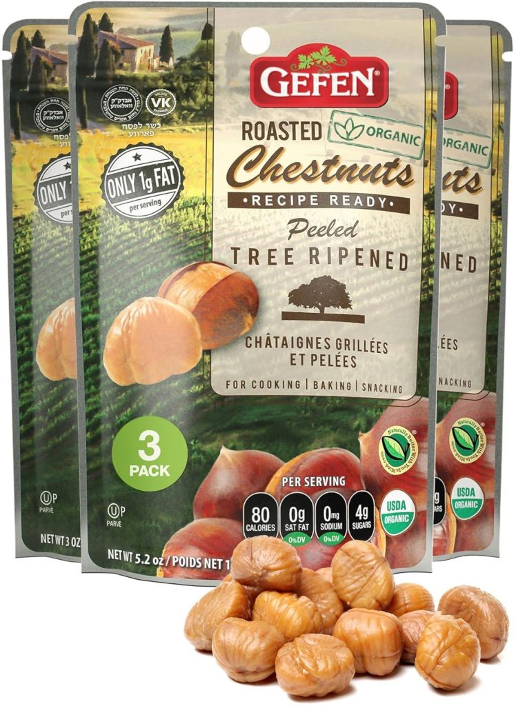 Best Chestnuts – Gefen Organic Whole Peeled and Roasted Chestnuts, 3oz Review