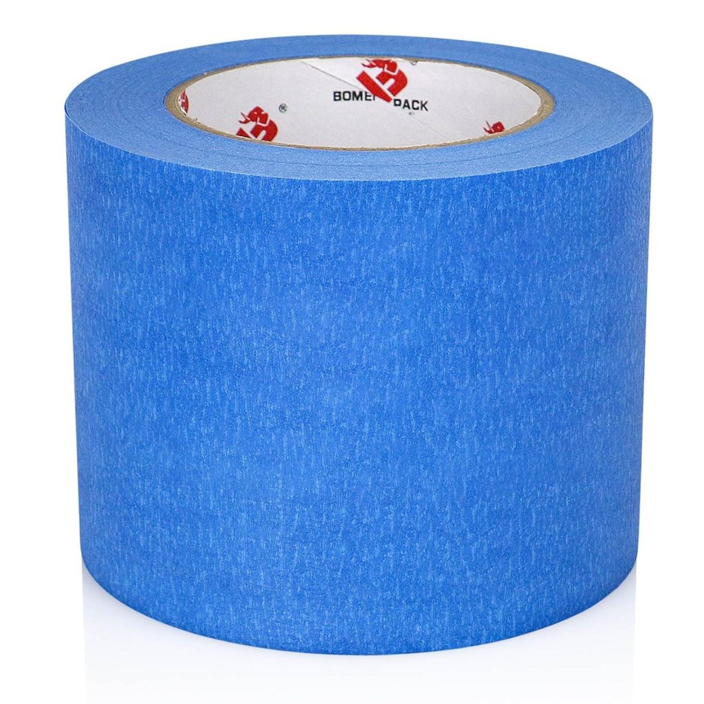 Best Painters Tape – BOMEI PACK 4 Inch Blue Masking Tape Review