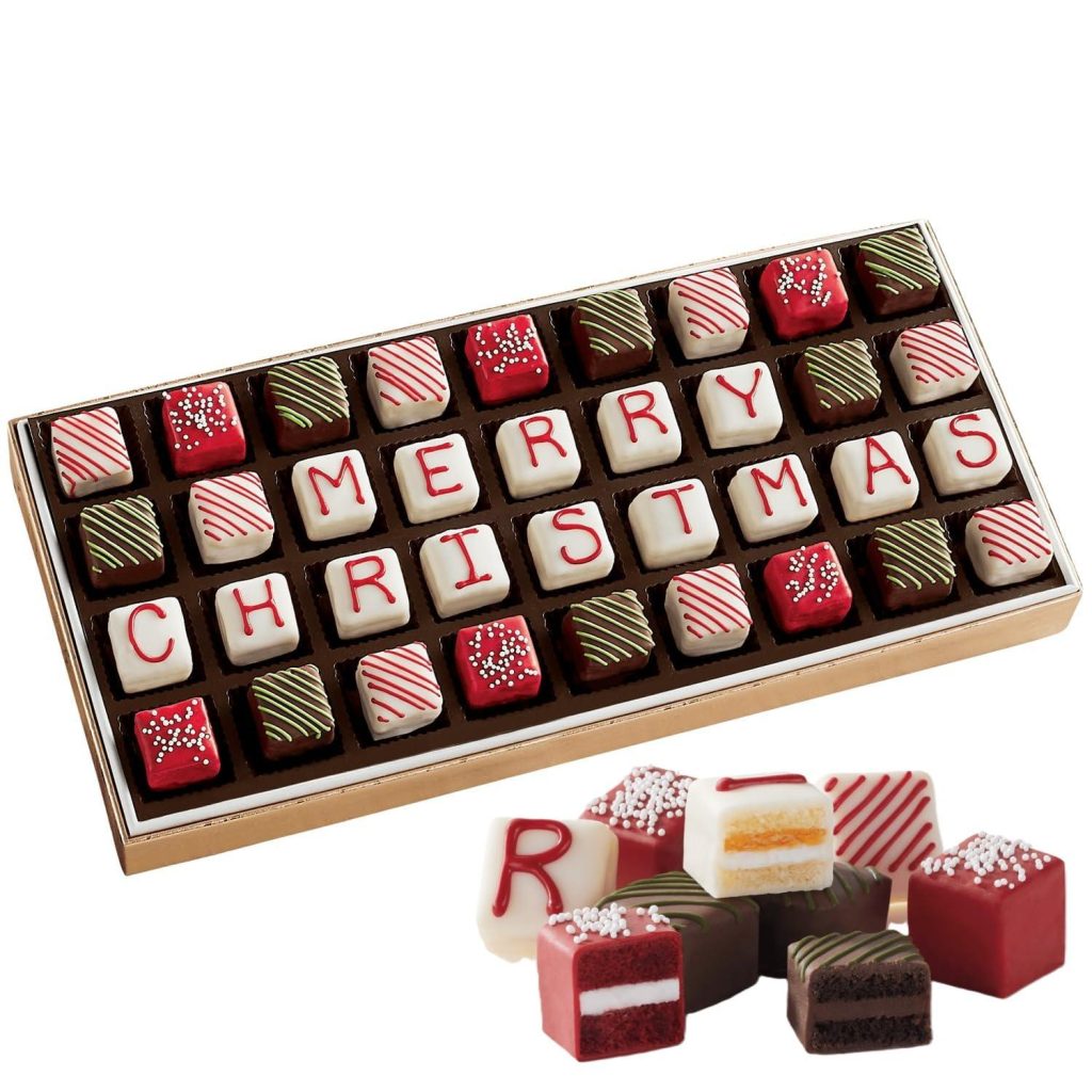 Best Holiday Dessert – The Swiss Colony Merry Christmas Petits Fours Cakes Review