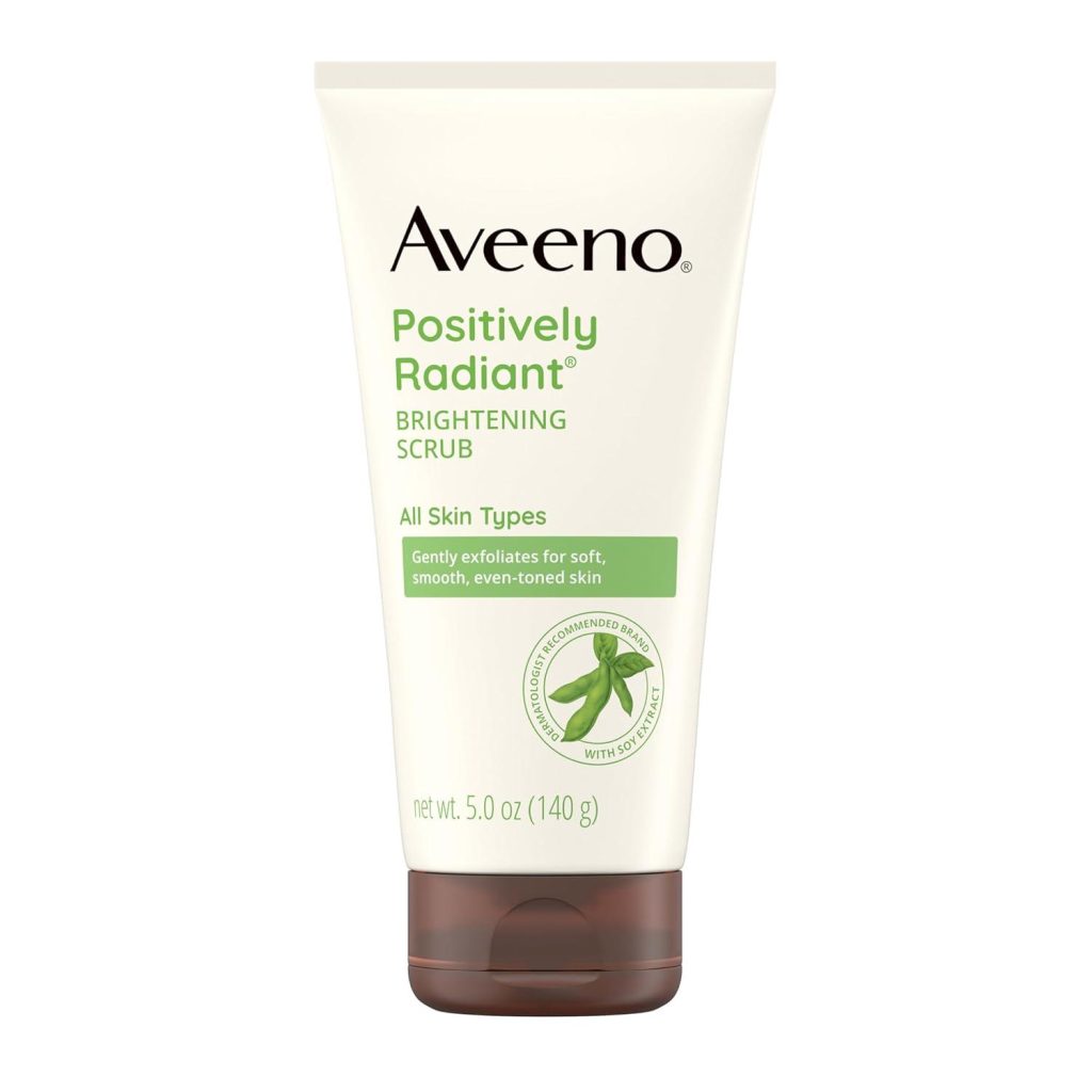 Best Moisturizer – Aveeno Radiant Exfoliating Facial Scrub Review