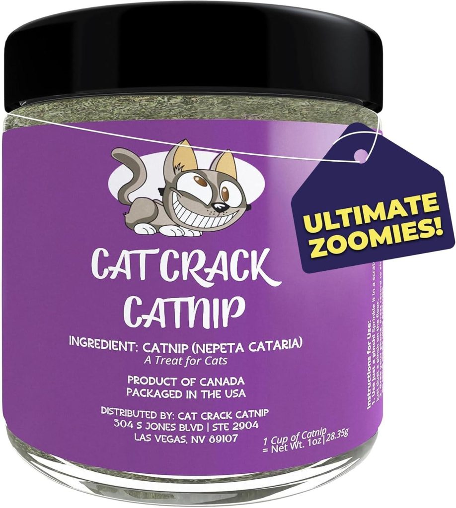 Best Catnip – Cat Crack Catnip, Zoomie-Inducing Cat Nip Blend Review