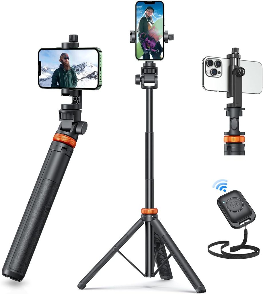 Best Tripod – EUCOS 62 Phone Tripod with Remote, Extendable Stand Review