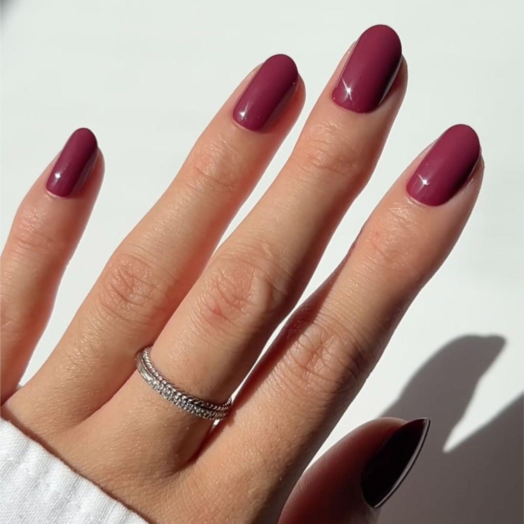 Best Press On Nails – Glamnetic Press On Nails – Berry Maroon Review