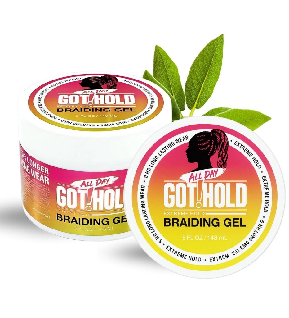 Best Hair Gel – ALL DAY GOT HOLD Braiding Gel for Natural Hair Review