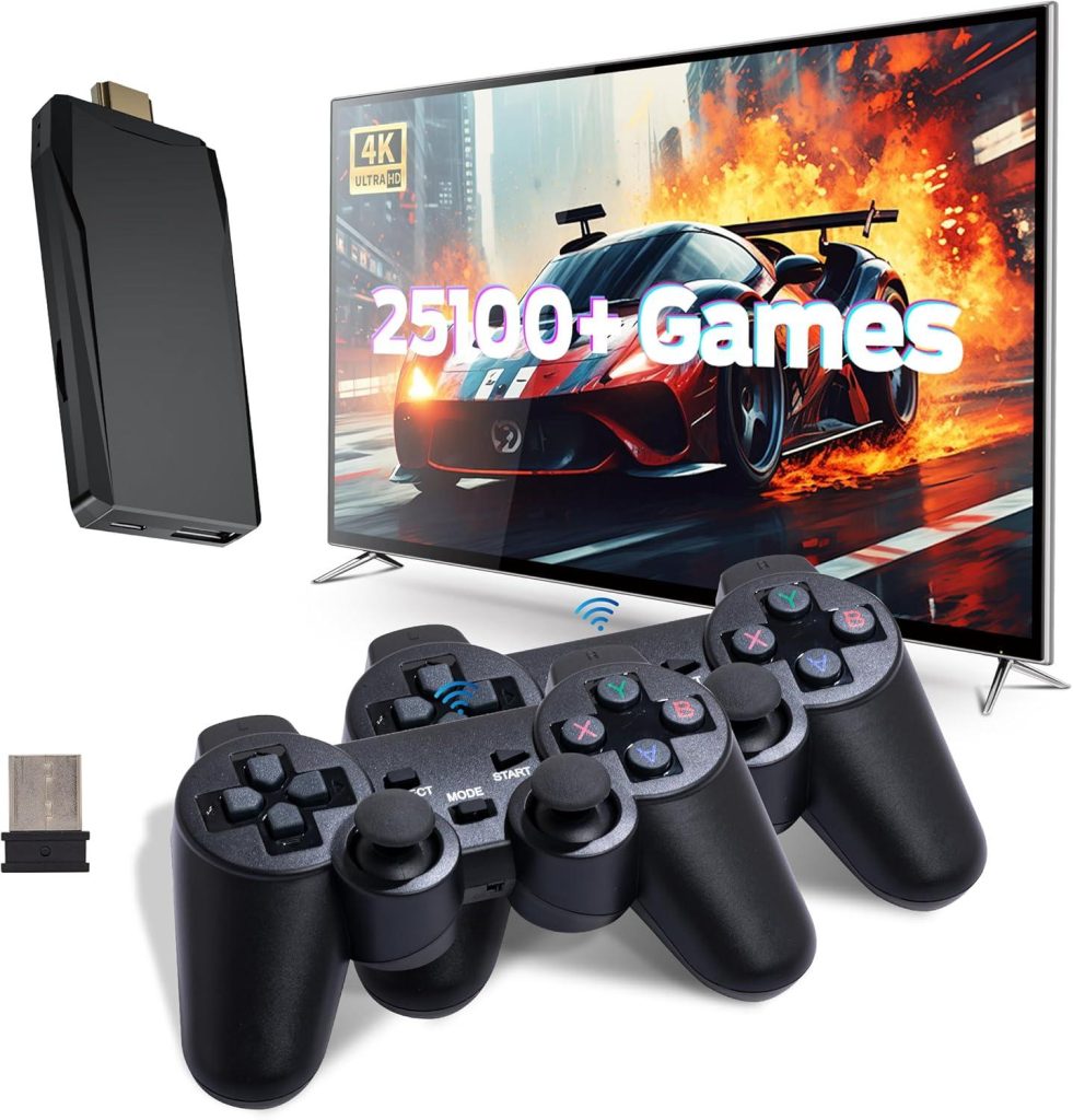 Best Retro Game Console – Wireless Gaming with 25100+ Games Review