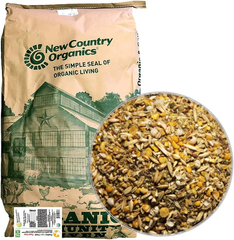 Best Chicken Feed – New Country Organics Corn-Free Layer Review