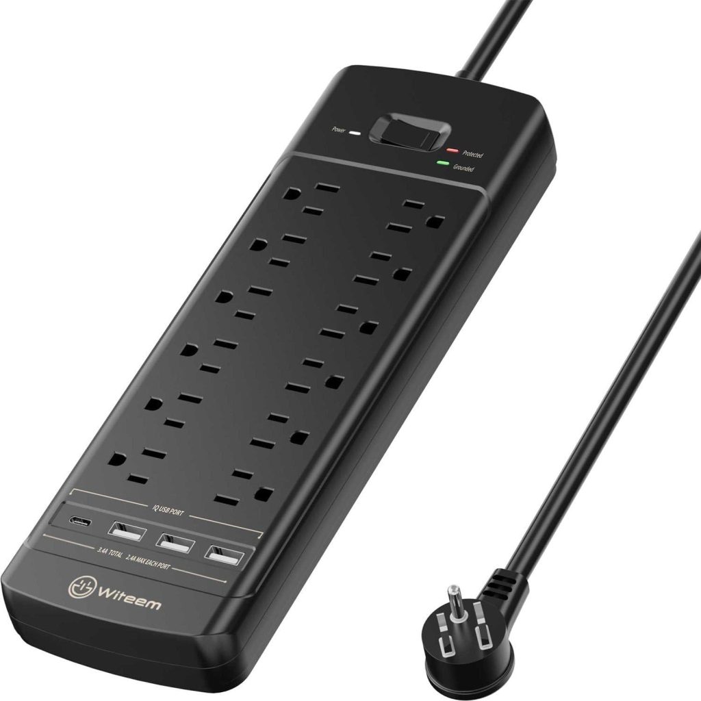 Best Surge Protector – Witeem Surge Protector Power Strip Review
