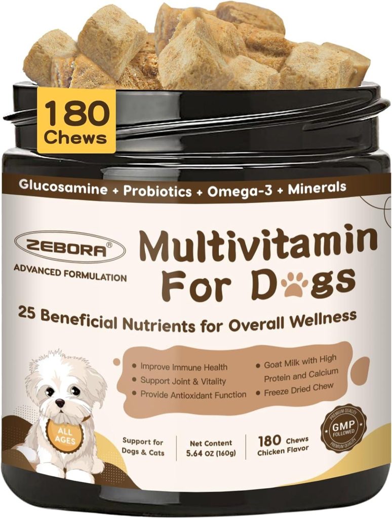 Best Dog Multivitamin – ZEBORA Dog Multivitamin with Probiotics Review
