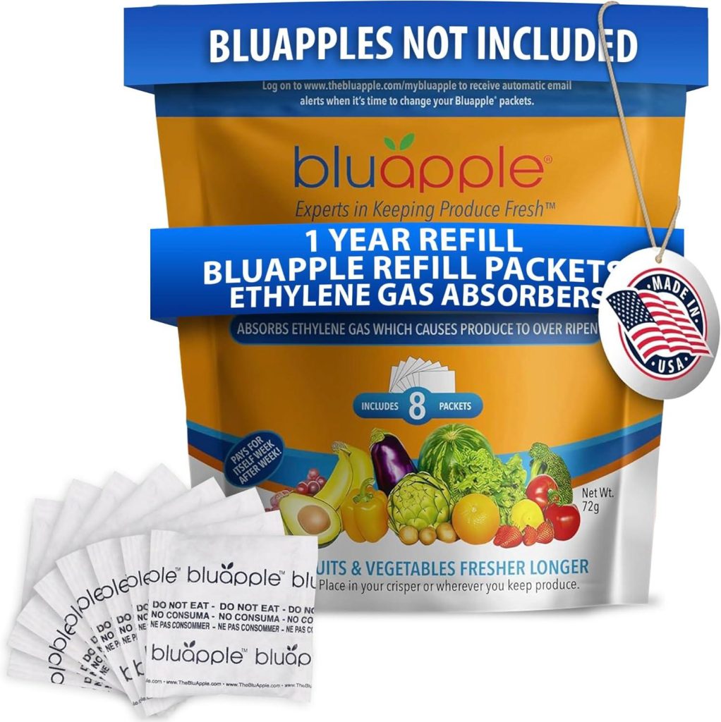 Best Produce Saver – Bluapple Refill Kit to Keep Fruits Fresh Review