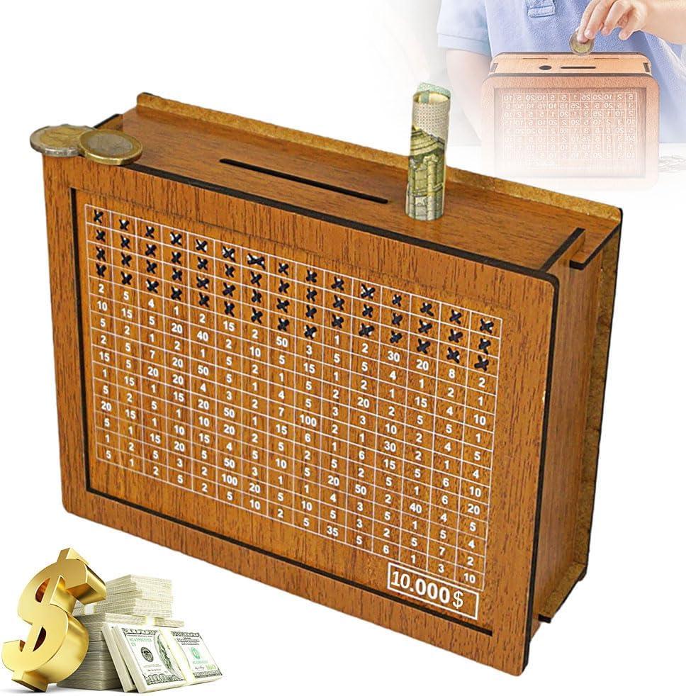Best Money Organizer – Cash Vault Wooden Savings Box Review