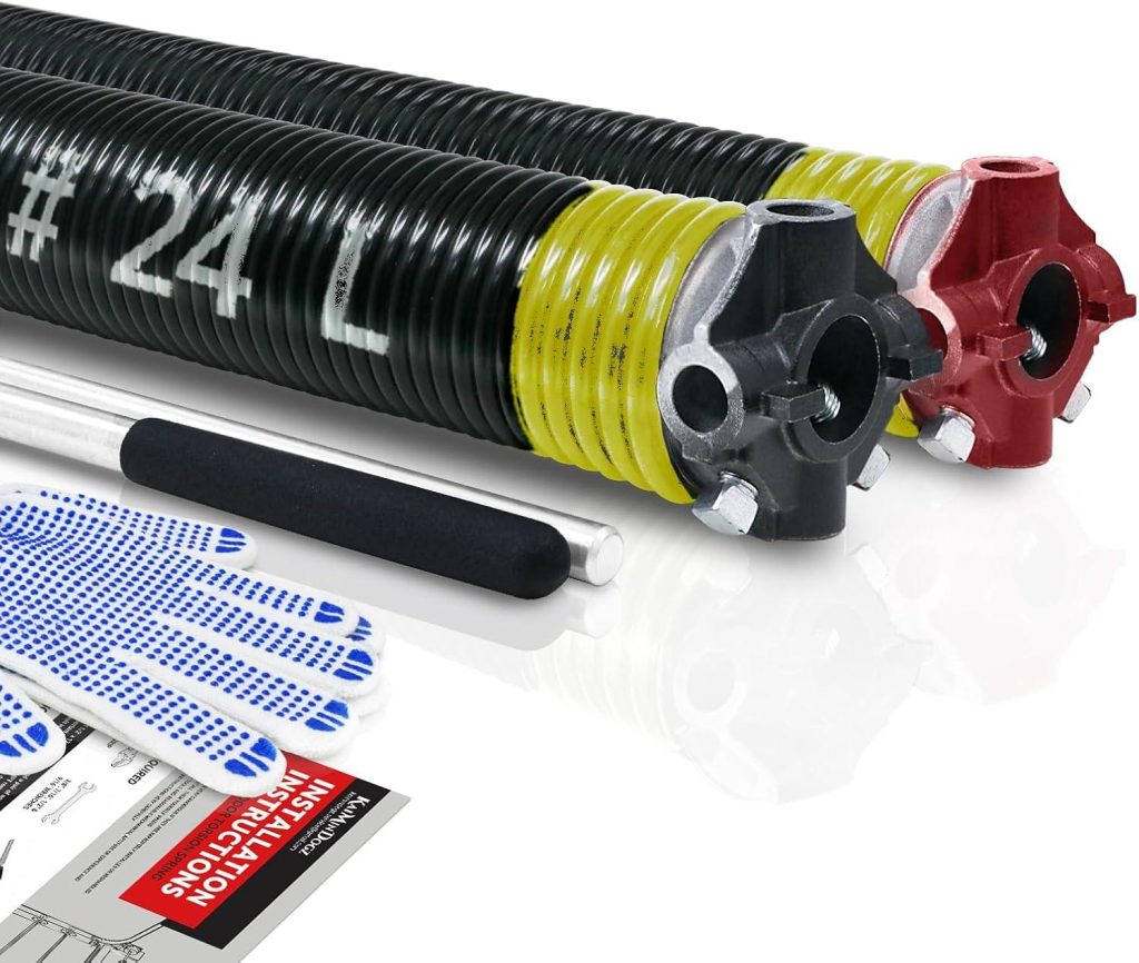 Best Garage Door – Pair of 2″ Torsion Springs Set Review