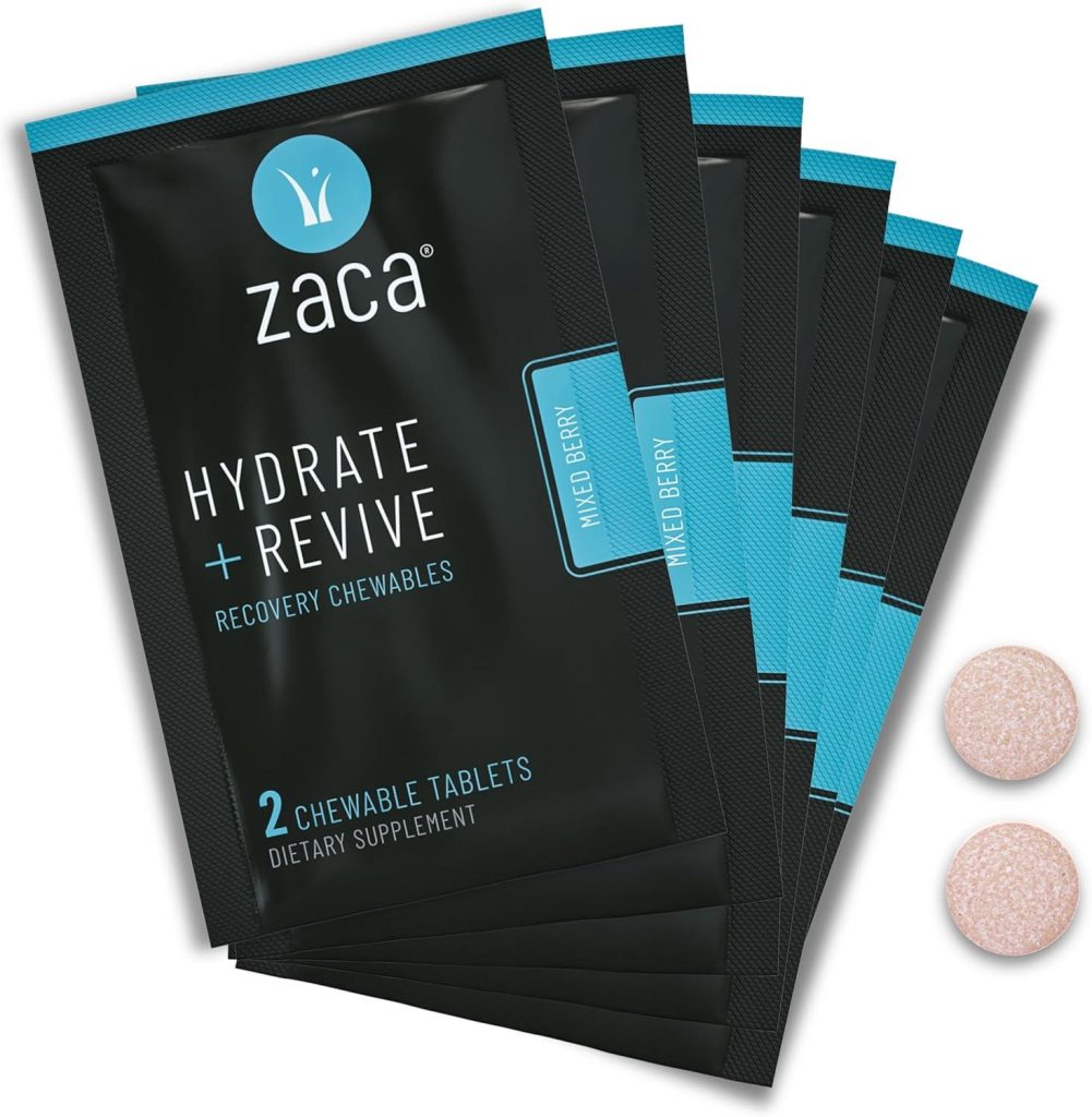 Best Recovery Supplement – Zaca Chewable | Hydrate + Revive Review
