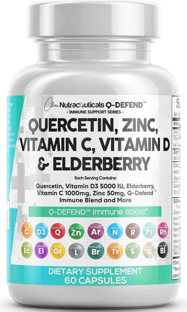Best Lung Support – Clean Nutraceuticals Quercetin Zinc Vitamin C Review