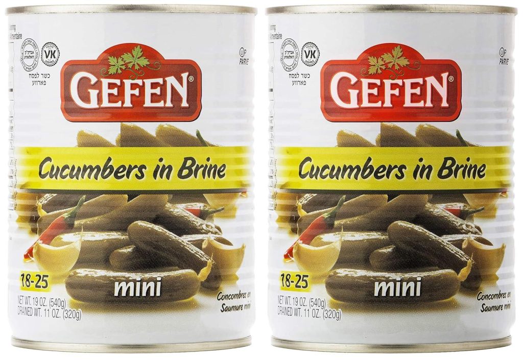 Best Pickles – Gefen Mini Pickled Cucumber in Brine, 19oz (2 Pack) Review