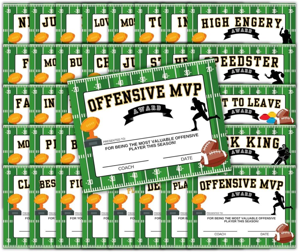 Best Youth Sports Certificates – Football Achievement Awards Review