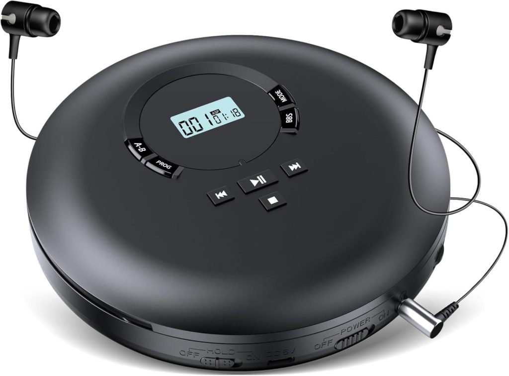 Best Portable CD Player – Gueray Discman with Anti-Skip Review