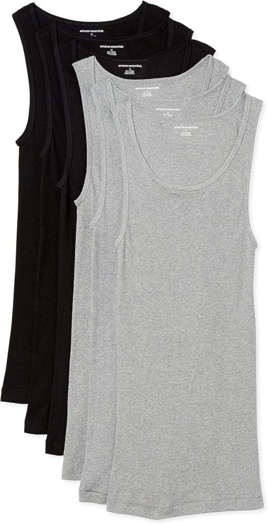 Best Men’s Undershirts – Amazon Essentials Tank Pack of 6 Review
