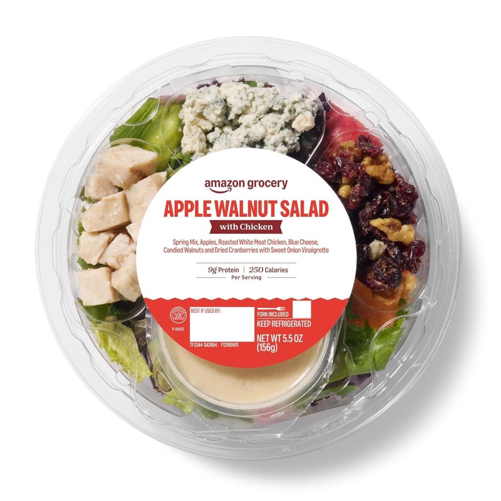 Best Deli Salad – Amazon Fresh Brand, Apple Walnut Salad Review