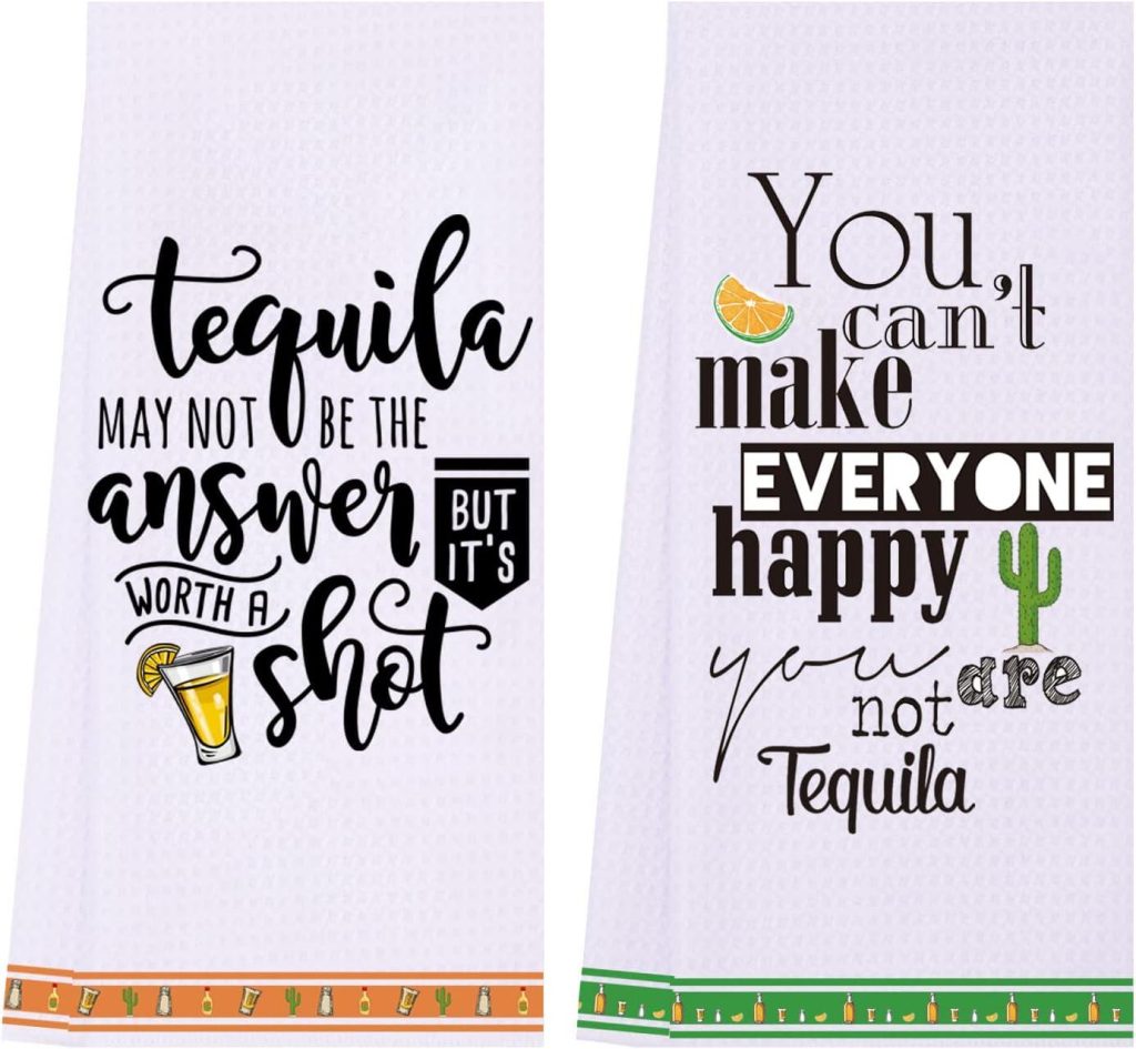 Best Kitchen Towels – LXOMILL Tequila Gifts Review