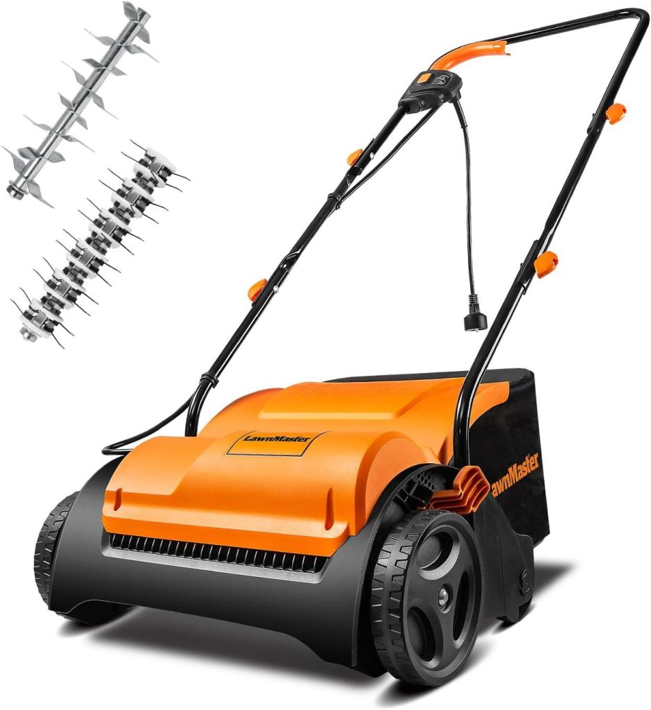 Best Lawn Scarifier – LawnMaster GV1212B Dethatcher Review