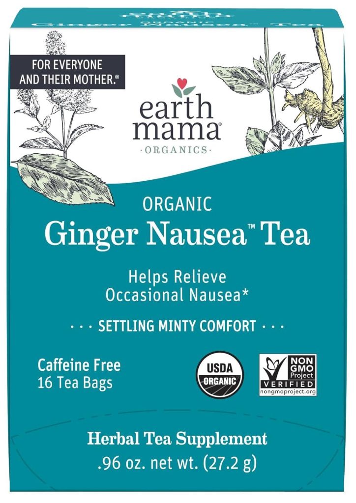 Best Tea for Nausea – Earth Mama Organic Ginger Nausea™ Tea Review