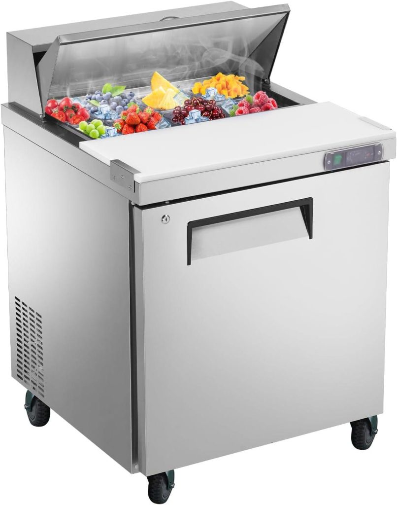 Best Commercial Prep Table – JINSONG 27″ Stainless Steel Review