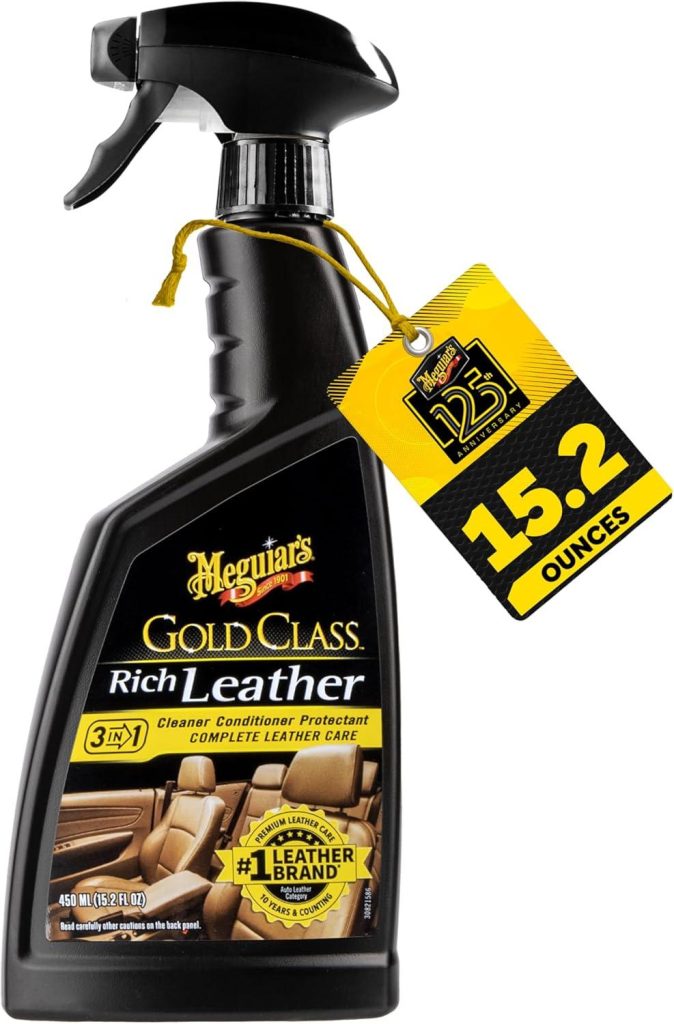 Best Automotive Care – Meguiar’s Gold Class Leather Cleaner Review