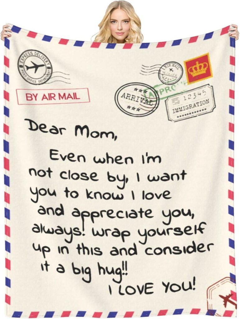 Best Throw Blanket – Anniversary Birthday Gift for Mom Review