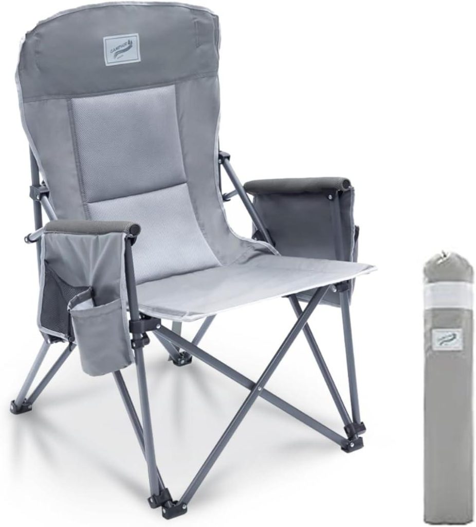 Best Camping Chair – Camphor Designs Heavy Duty Portable Folding Chair Review