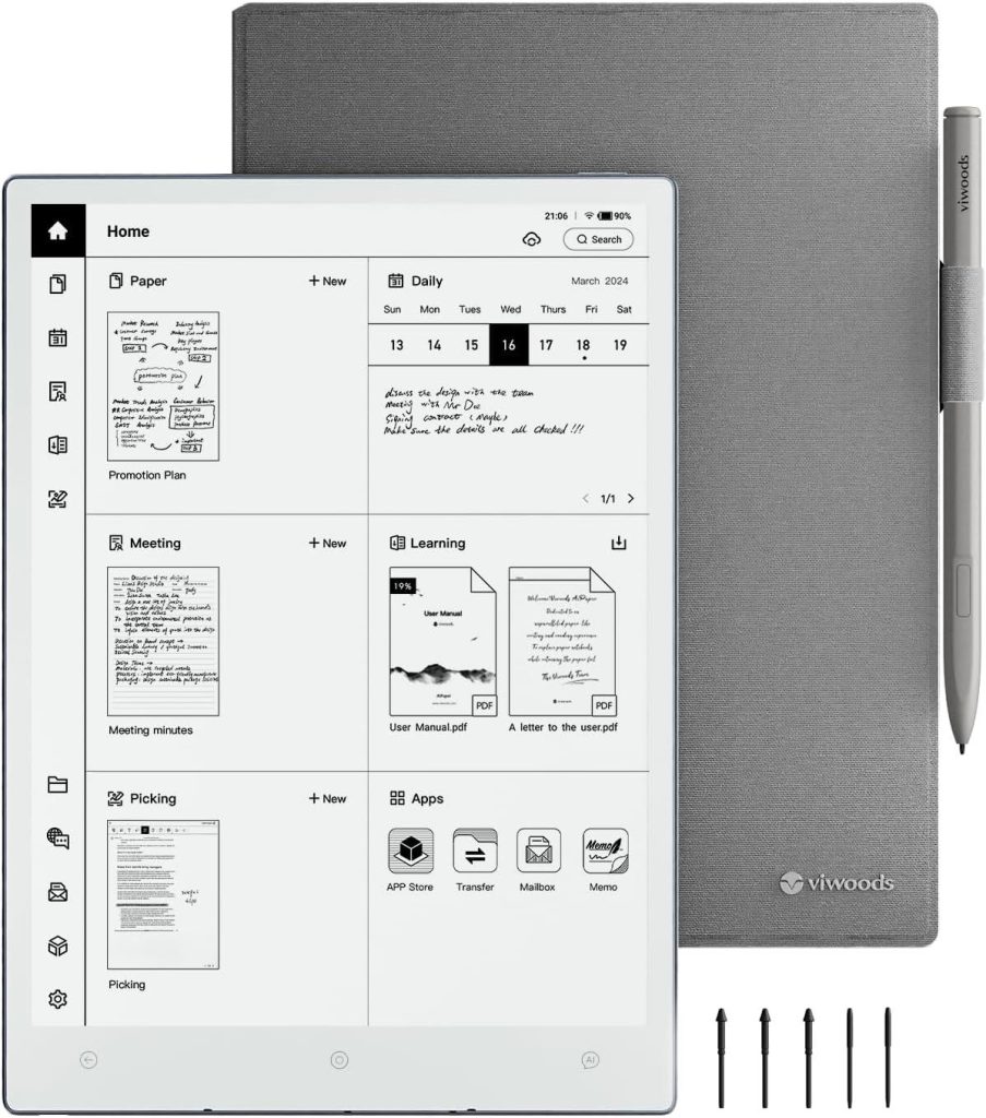 Best Electronic Notebook – VIWOODS Upgraded Bundle with AiPaper Review