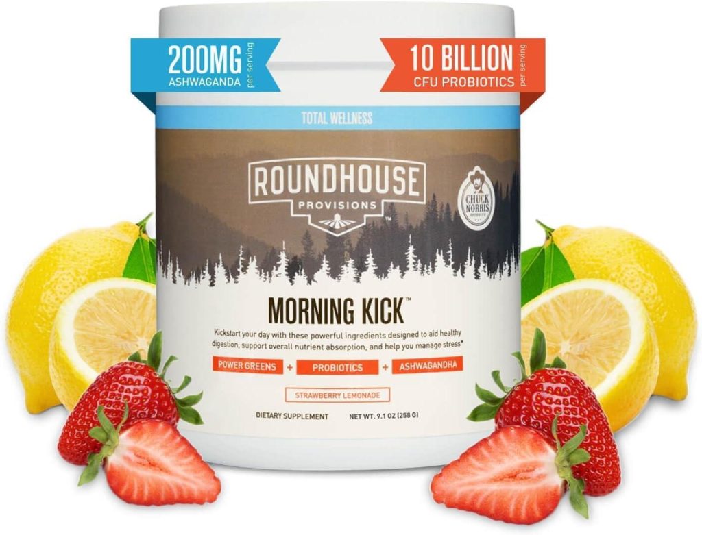 Best Greens Supplement – ROUNDHOUSE PROVISION Morning Kick Review