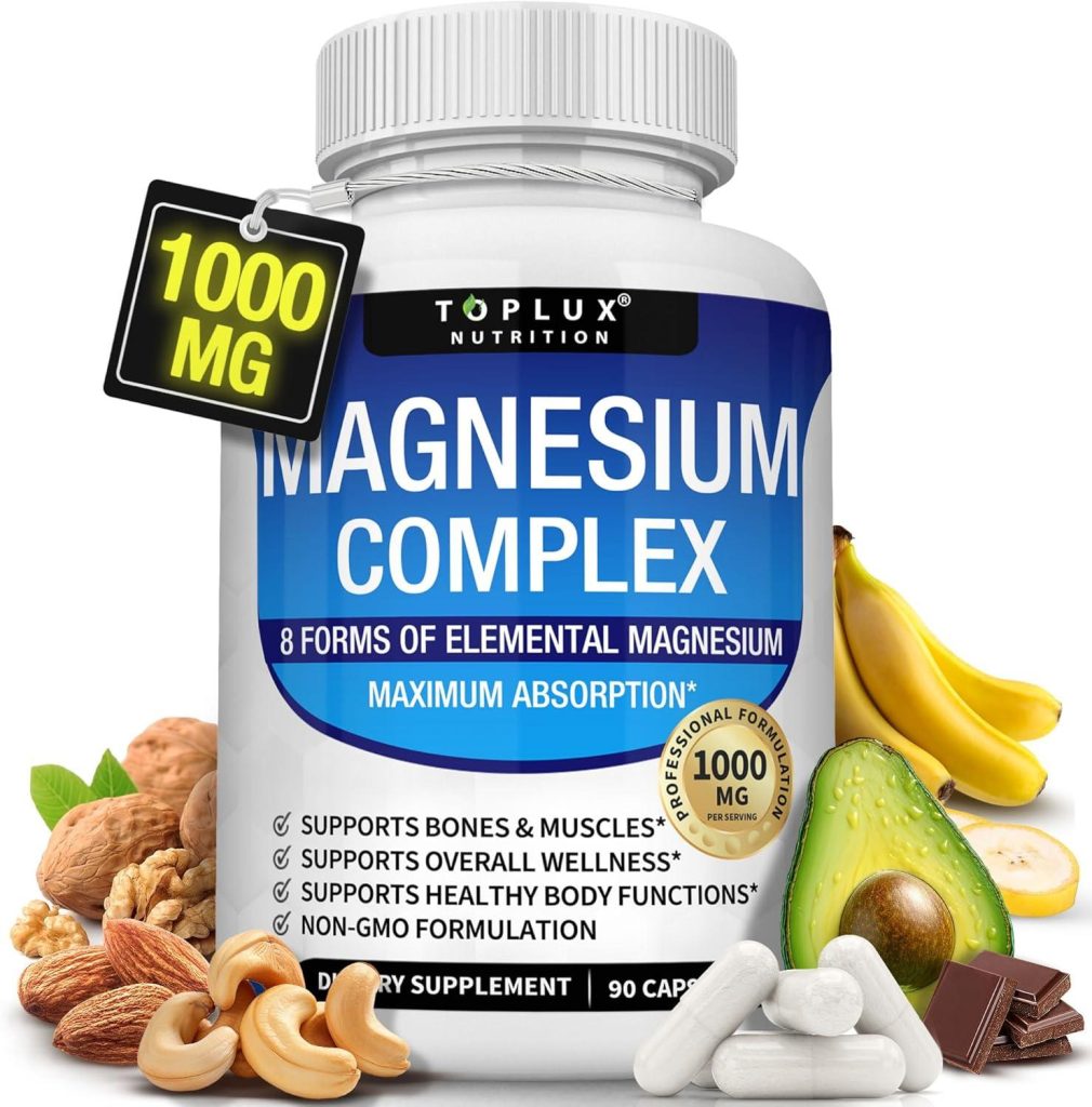 Best Magnesium Complex – 8 Elemental 1000mg Supplement Review