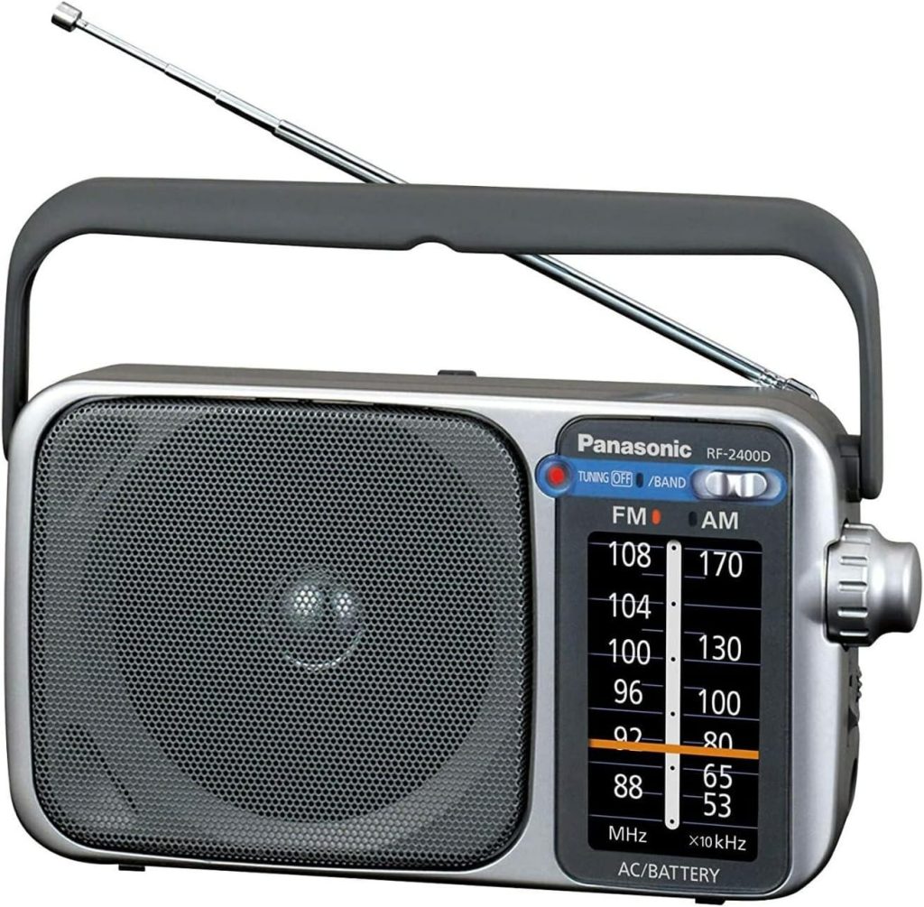 Best Portable Radio – Panasonic AM/FM Battery Operated Review