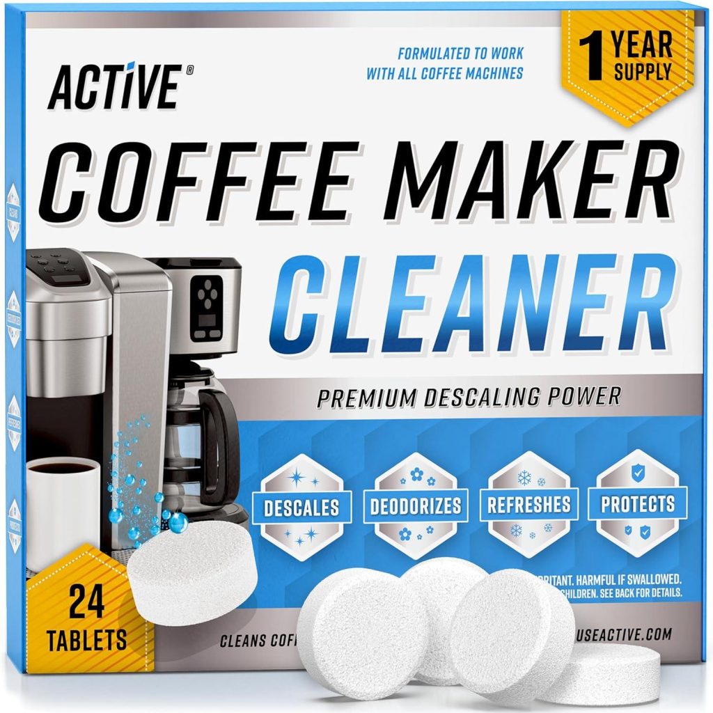 Best Coffee Machine Cleaner – Descaler Tablets 24 Count Review