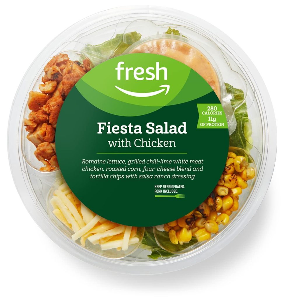 Best Fresh Salad – Amazon Fresh Brand, Fiesta Salad with Chicken Review