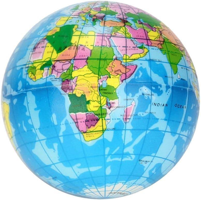 Best Novelty Gift – Blue Squishy Squeeze Globe Stress Ball Review