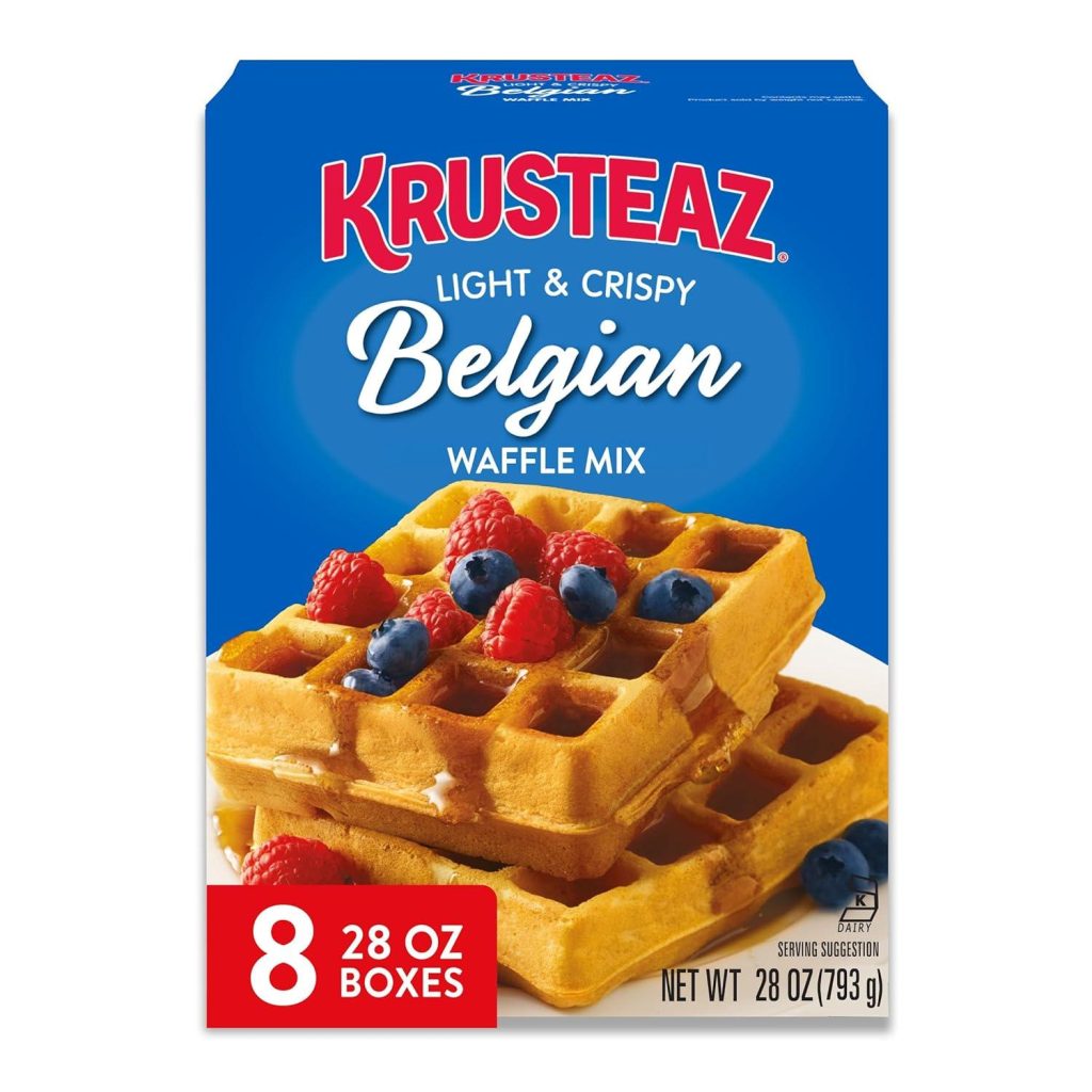 Best Waffle Mix – Krusteaz Light and Crispy Belgian Waffle Review
