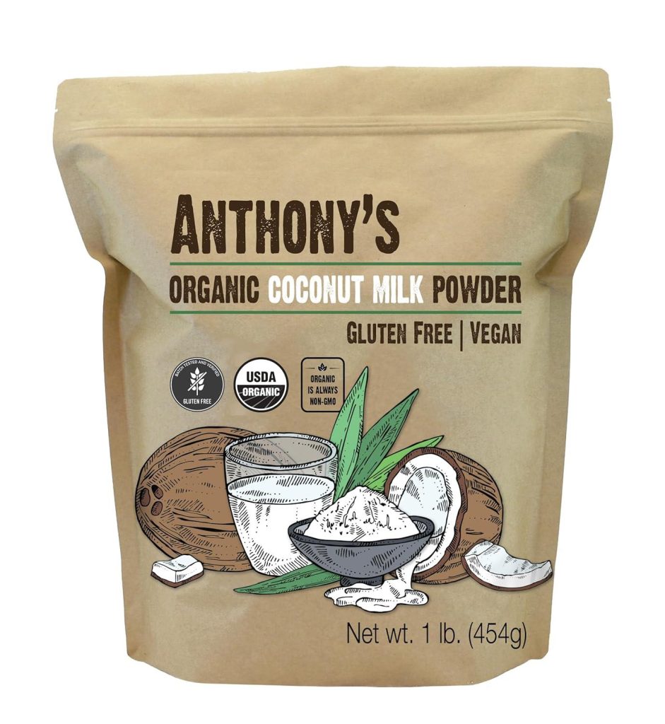 Best Coconut Milk Powder – Anthony’s Organic Review