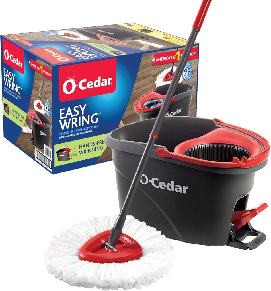 Best Mop for Effortless Cleaning – O-Cedar EasyWring Spin Mop Review