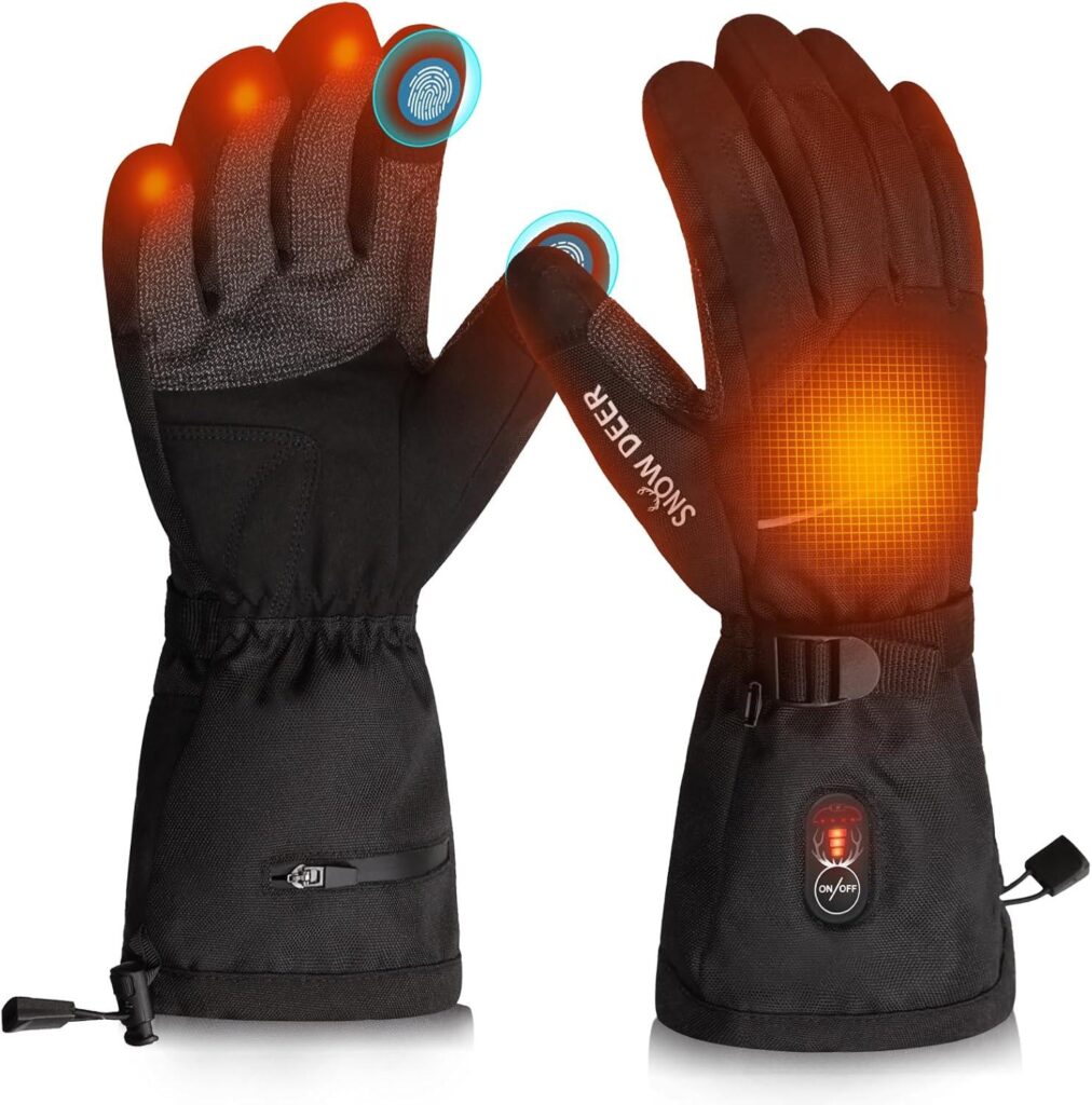 Best Heated Gloves – SNOW DEER Heated Gloves for Men Women Review