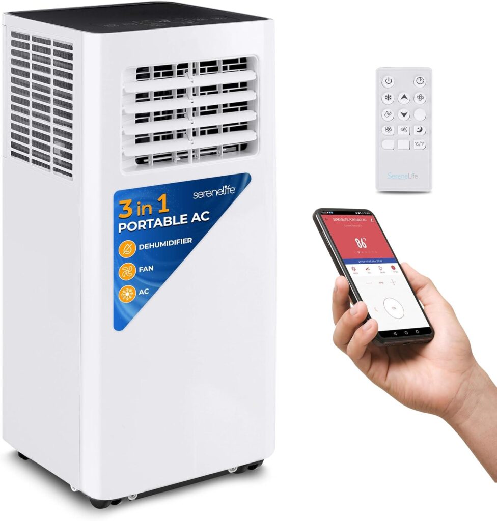 Best Portable AC – SereneLife 8,000 BTU Small Air Conditioner Review