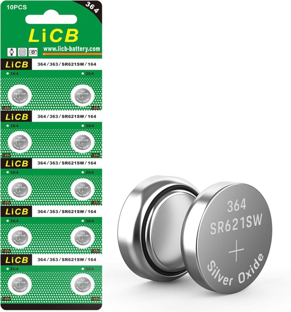 Best Button Cell Batteries – LiCB 10 Pack SR621SW 364 Review