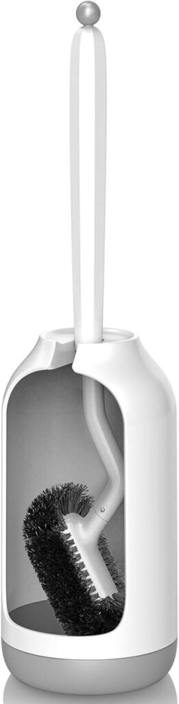 Best Toilet Brush – HAMITOR Toilet Bowl Brush Holder Set Review